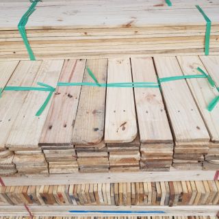10 thanh gỗ thông pallet dài 110 cm bào 1 mặt