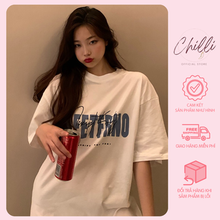 Áo thun nam nữ in chữ, áo thun hè cotton mềm mát P6641