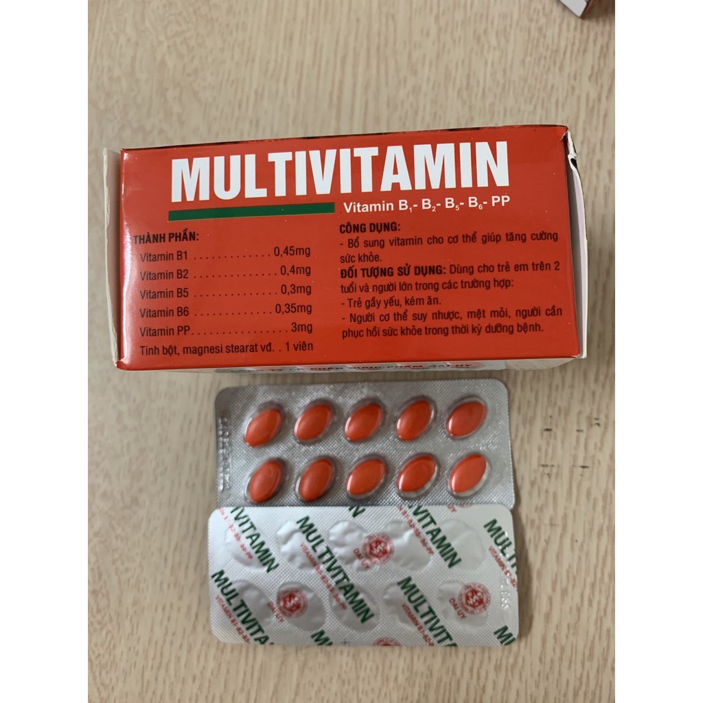 Multivitamin bổ sung vitamin khoáng chất, tăng cường sức khỏe