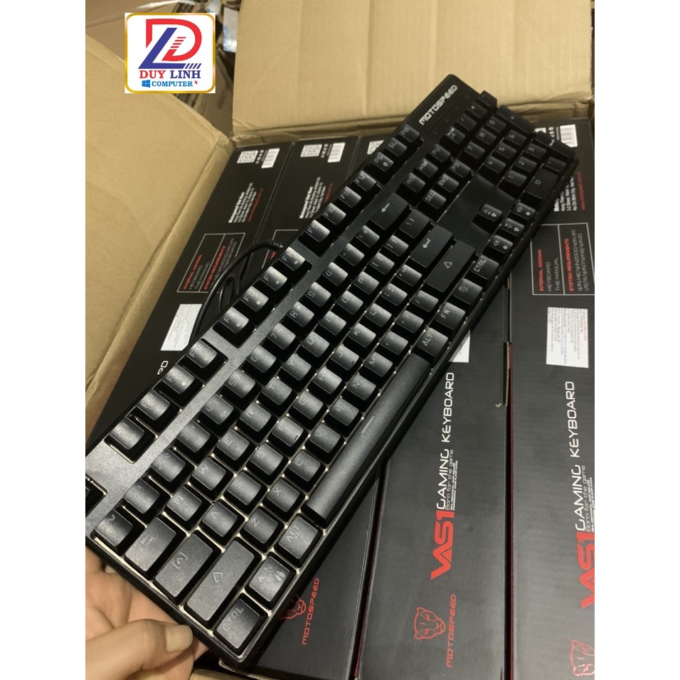 BÀN PHÍM CƠ MOTOSPEED WS1 LED GAMING NEW CHÍNH HÃNG