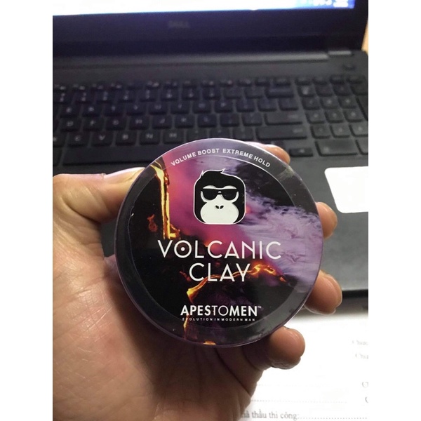 Sáp vuốt tóc nam Volcanic Clay Apestomen