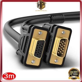 Ugreen 11615 - cáp vga nối dài 3m - dây vga đực cái chính hãng