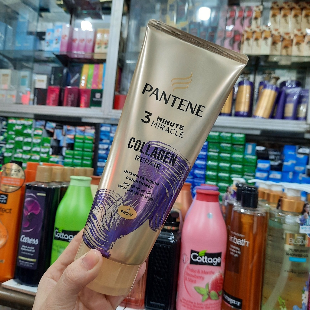 Kem Xả PANTENE 3 Phút Diệu Kỳ Collagen Repair Phục Hồi Tóc Hư Tổn Tuýp 300ML