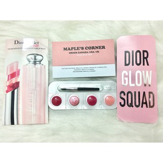 Son dưỡng Dior Addict Lip Glow Vỉ Sample 4 Màu