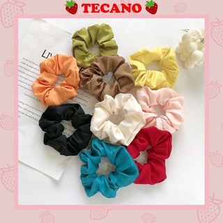 Cột Tóc Vải Scrunchies Dây Buộc Tóc Scrunchies Nhiều Màu Hàn Quốc SC03