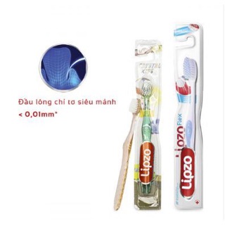 Bàn chải Lipzo Crystal Kids bộ 3 chiếc