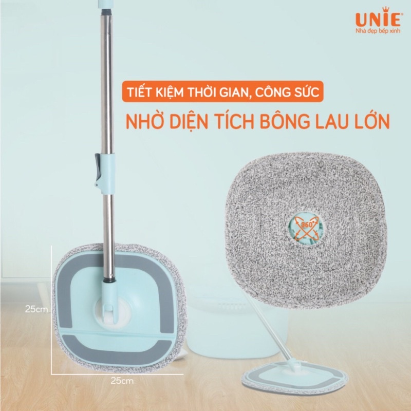 CHỔI LAU NHÀ UNIE UN-246 NHỎ GỌN BỀN ĐẸP SIÊU TIỆN LỢI