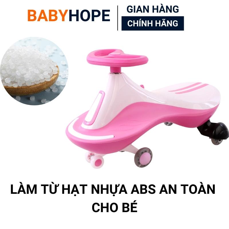 Xe lắc cho bé có nhạc,đèn led cao cấp kết hợp xe chòi chân cho bé BABYHOPE