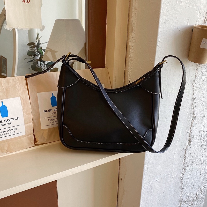 SẴN Túi Đeo Chéo Nữ Bằng Da PU Đi Học Đi LàmTúi Da Đeo Chéo Hình Thuyền