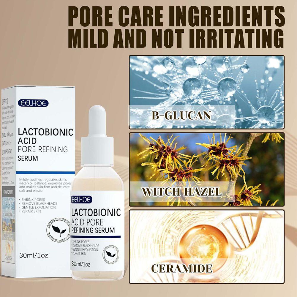 Serum Thu Nhỏ Lỗ Chân Lông Chứa Axit Lactobionic Giúp Nuôi Dưỡng Và Nuôi Dưỡng Làn Da