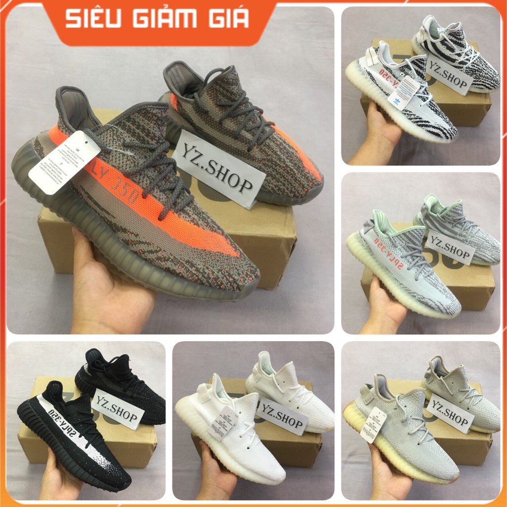 [FULLBOX+BILL] Giày Sneaker, Giày Thể Thao YZ350 6 Màu Cơ Bản Ca