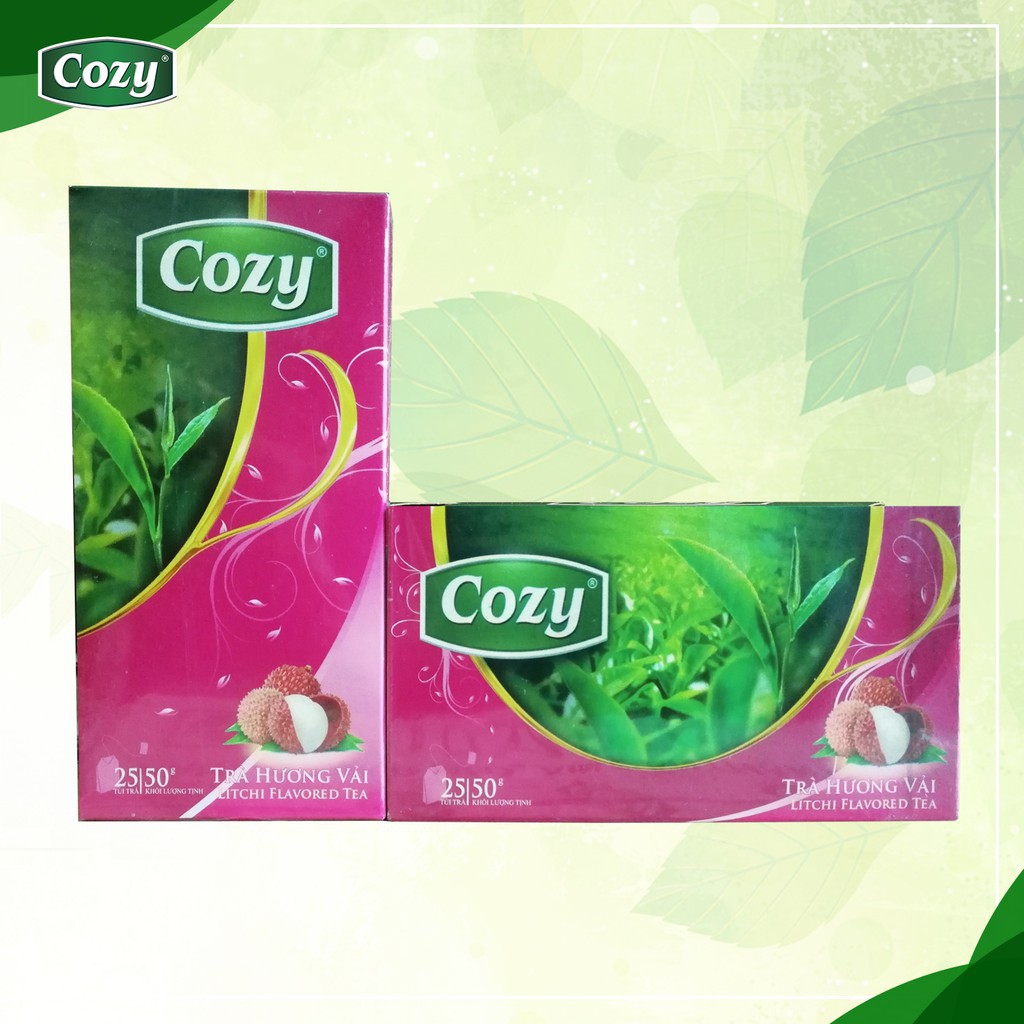 Trà Cozy Hương Vải (2g x 25 gói/hộp) - TCZ009 | BigBuy360 - bigbuy360.vn