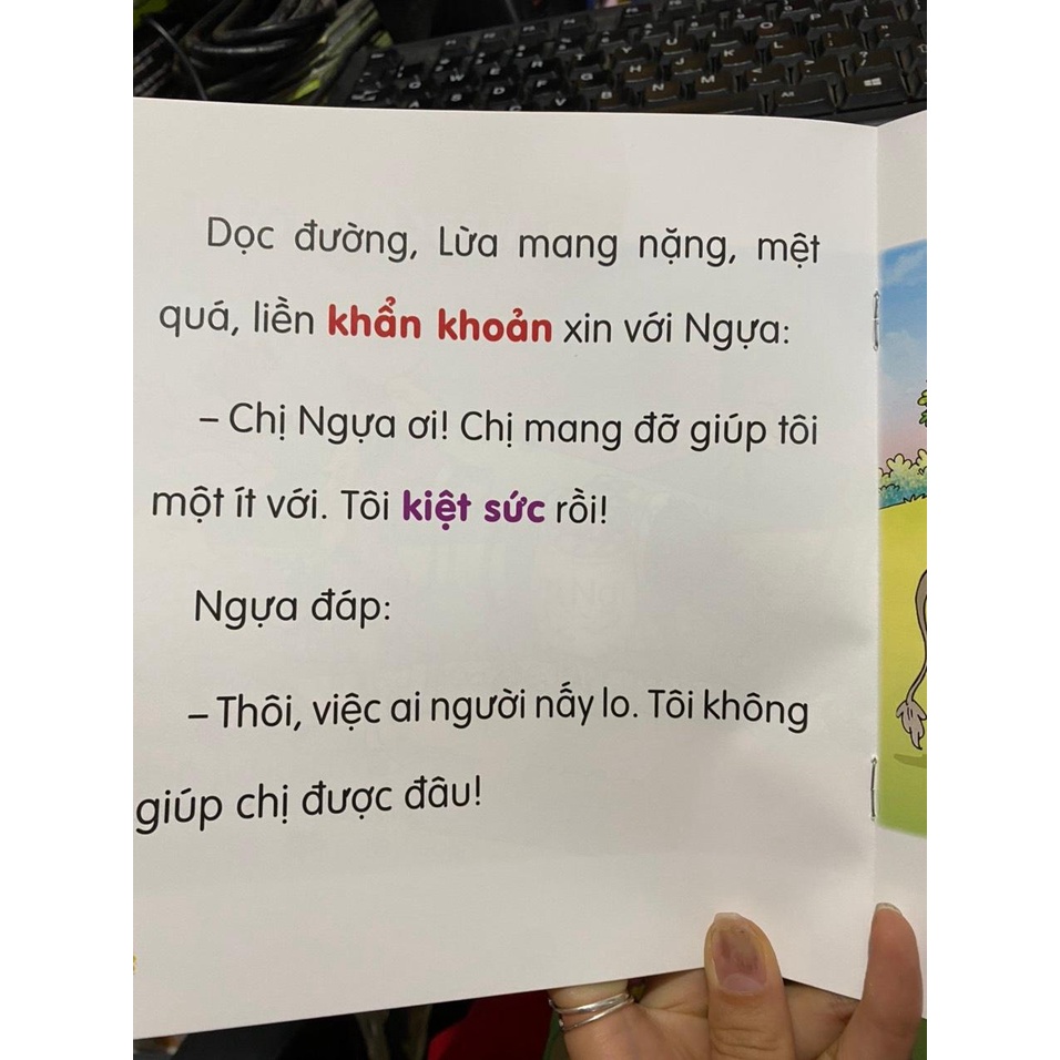 Sách - Combo Truyện chữ to cho bé : Tập đánh vần tập đọc