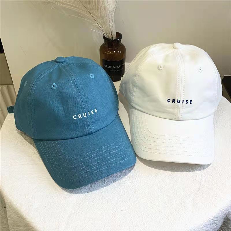 Mũ lưỡi trai thêu chữ phong cách unisex thời trang Hàn Quốc cho nam nữ