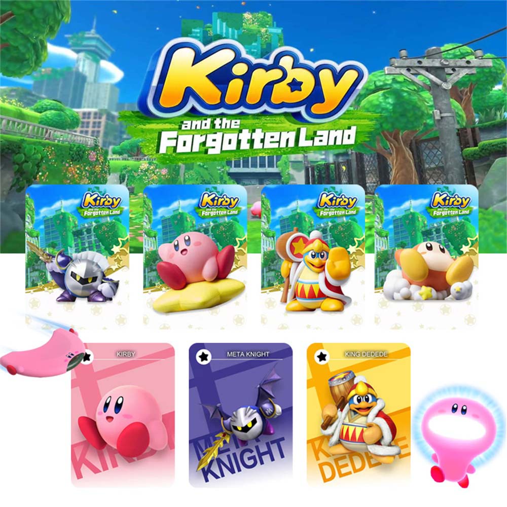 7 Thẻ trò chơi Nfc Kirby và vùng đất bị quên lãng amiibo dành cho Switch & LITE