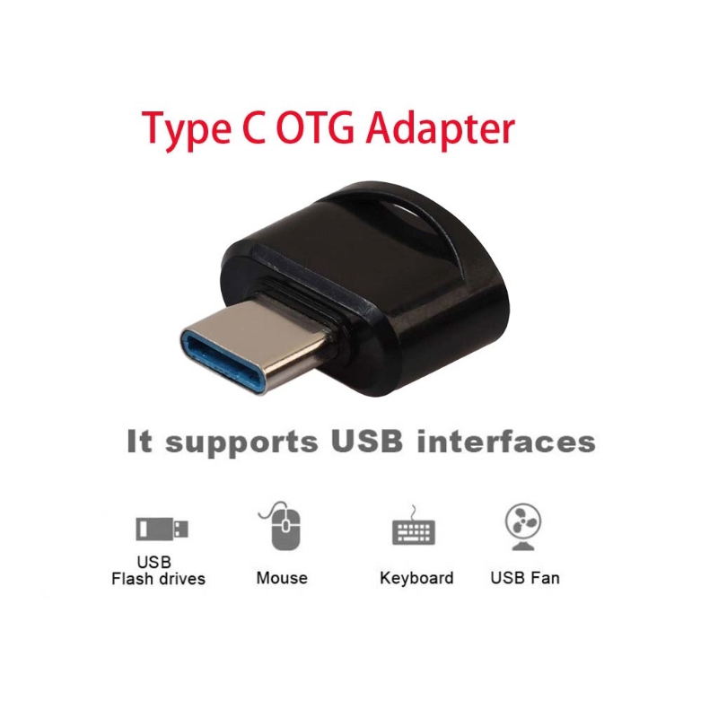 IOR* Type C To USB Female Data OTG Converter Adapter For Macbook Pro S8 Android Phone