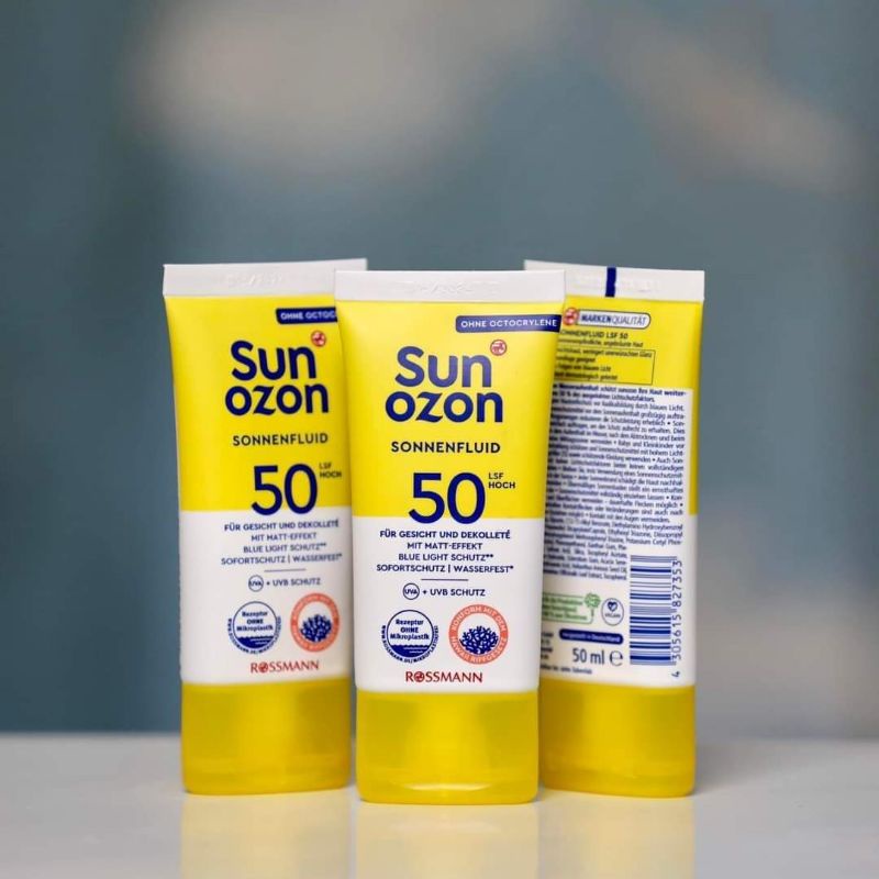 Hàng Đức Kem chống nắng Sun Ozon - mẫu mới dành cho mặt