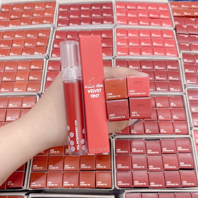 [HOT NEW] Son Kem Lì, Mịn Mượt Như Nhung Romand Milk Tea Velvet Tint 4.4g