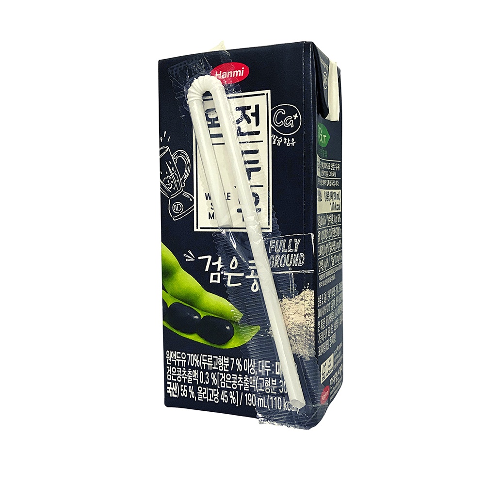Sữa Đậu đen Hàn Quốc - Hàng chính hãng - Sữa đậu đen cao cấp - Thùng 16 hộp /thùng 190ml - Sữa bà bầu