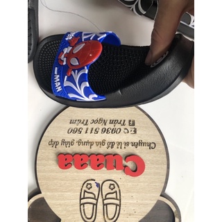 Dép lê nam  nhện spider man cho bé
