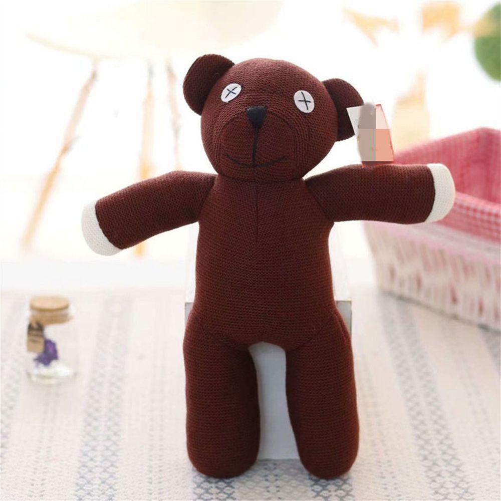 REBUY1 Gấu Teddy Nhồi Bông 23cm Màu Nâu Dễ Thương