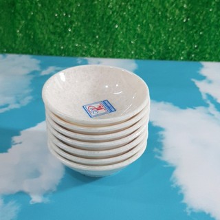Chén chấm nhựa Melamine T36 nhỏ màu vân đá ,đựng gia vị -Cao Cấp
