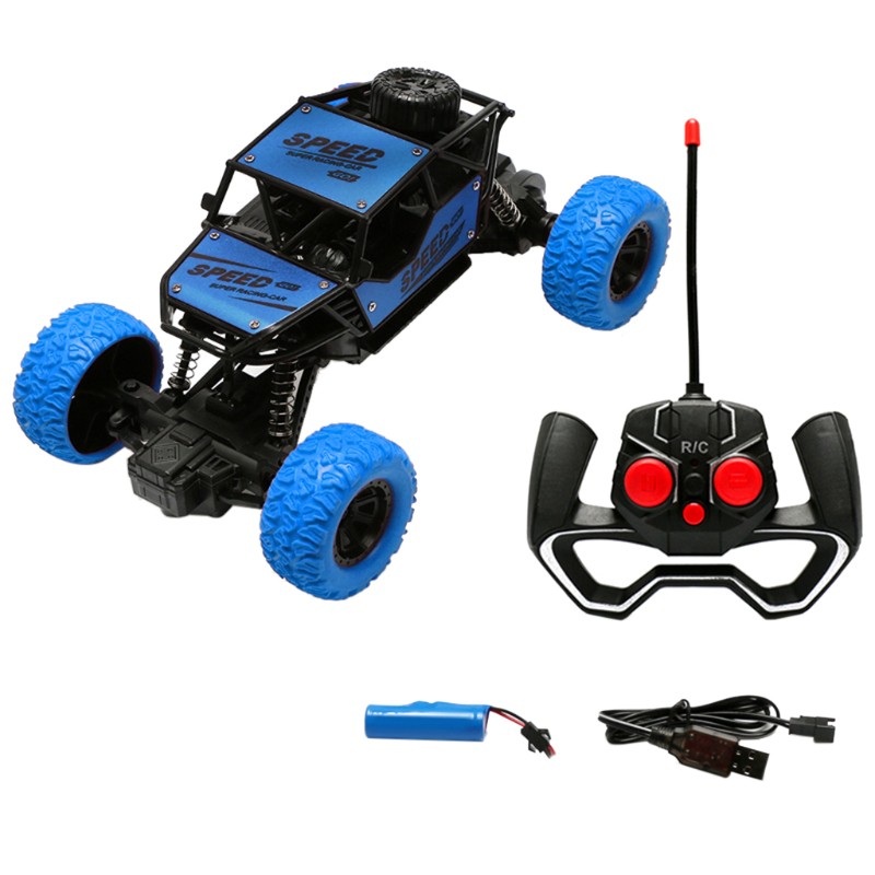 ROCK CRAWLER RC Xe Địa Hình Điều Khiển Từ Xa 4 Bánh 2.4ghz Tỉ Lệ 1 / 18