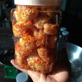 Da heo chiên giòn Mebi (hủ 200g)