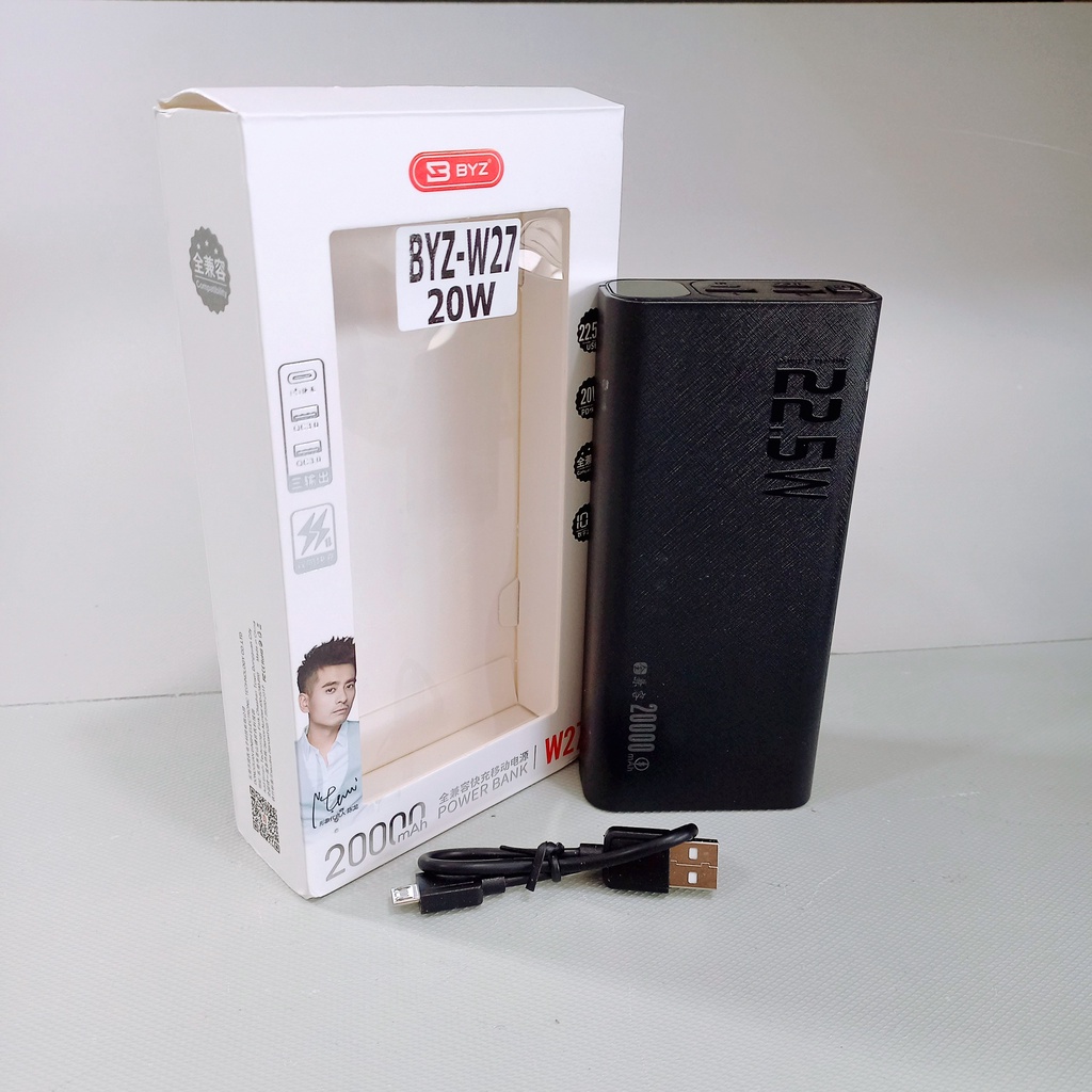 Sạc dự phòng BYZ-W27 20W