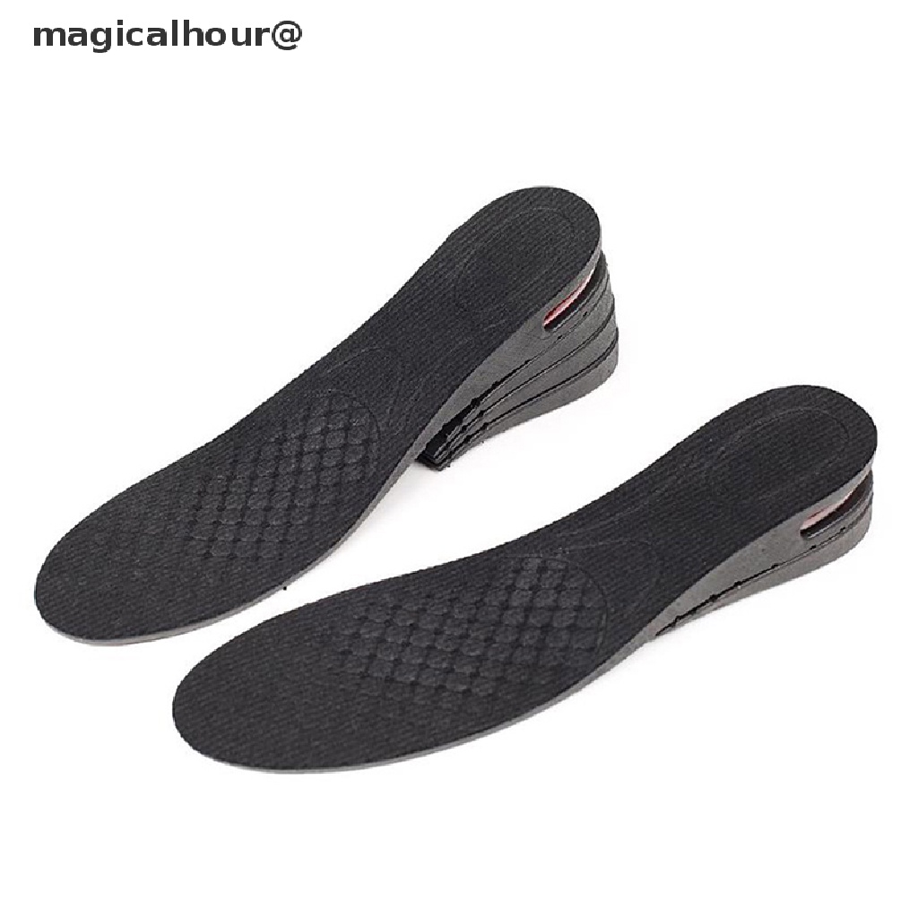 Magicalhour Men & Women Shoe Lift Insole Air Cushion Heel Insert Increase Height Adjustable *On sale