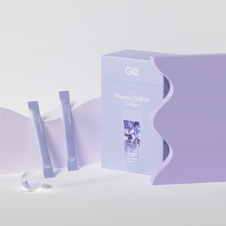  10 gói bột uống collagen Gilaa premium saffron 