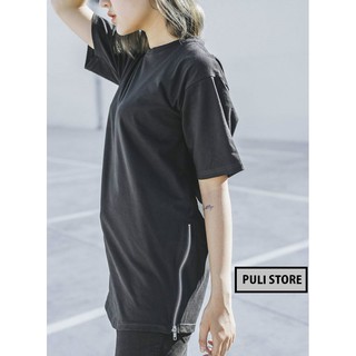 Áo Longtee Zip eo Basic Unisex