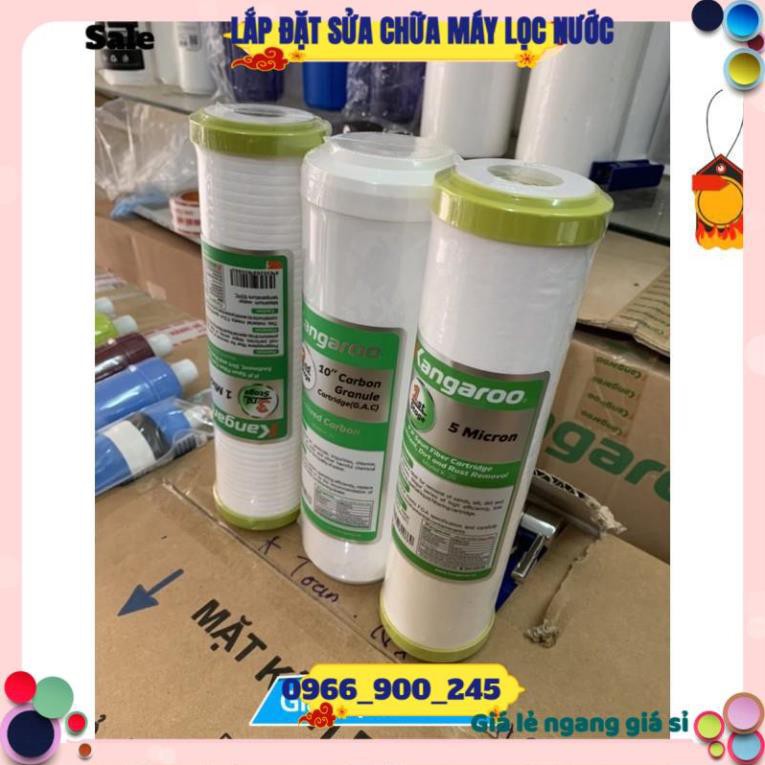 (Giá Gốc) Combo 5 lõi lọc nước Kangaroo số 1,2,3,4,5 👉 Bộ Từ 1 Đến 5 Của Máy Lọc Nước Kangaroo