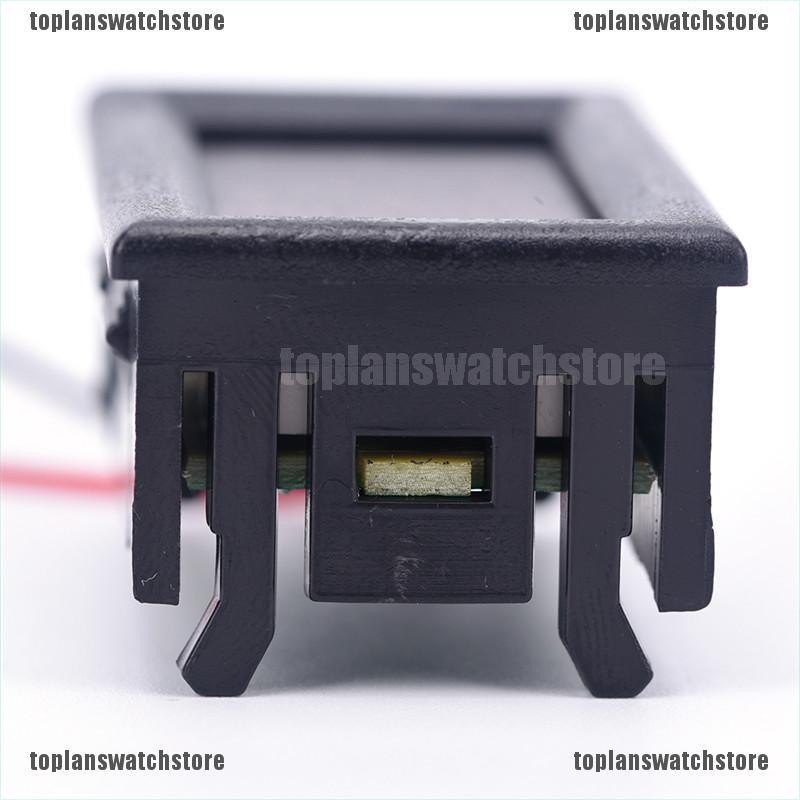 Vôn Kế Điện Tử Mini DC 0-30V Màu Đỏ