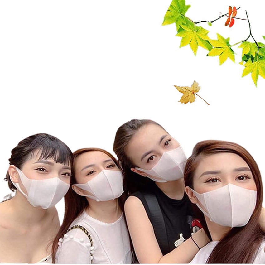 Khẩu trang 3D mask Monji, hộp 50 cái, khẩu trang y tế công nghệ Nhật Bản, đa lớp kháng khuẩn,dây đeo co dãn, nhiều màu