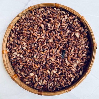 Gạo lứt rong biển sấy giòn ăn vặt healthy, ăn kiêng hỗ trợ giảm cân. Hộp 500gr