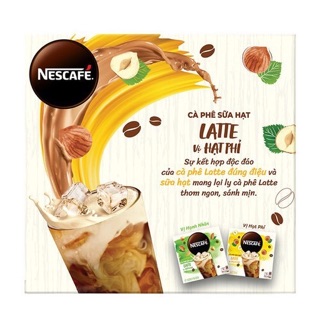CAFE SỮA HẠT NESCAFE SIÊU GIẢM GIÁ