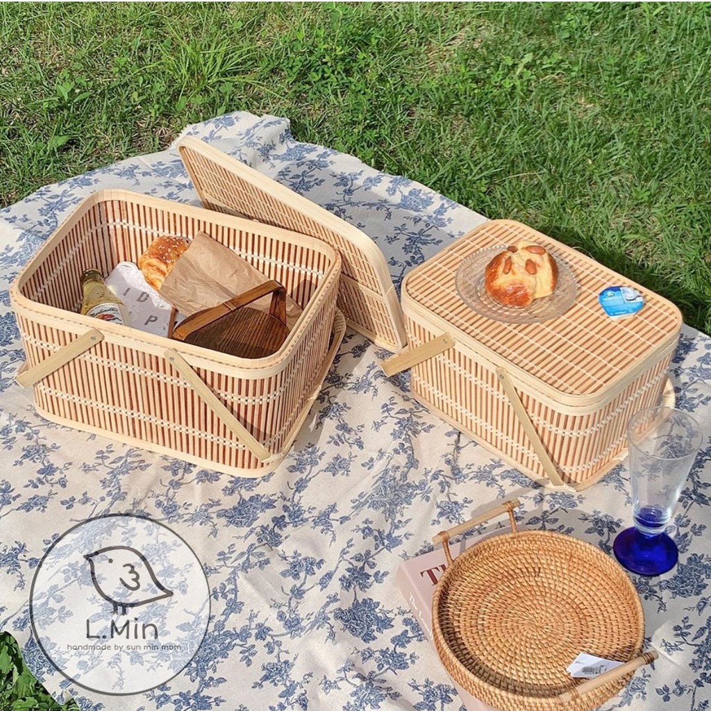 Giỏ mây picnic