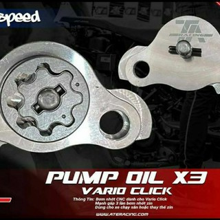 bơm nhớt độ TA racing cho xe Vario, Click cực mạnh