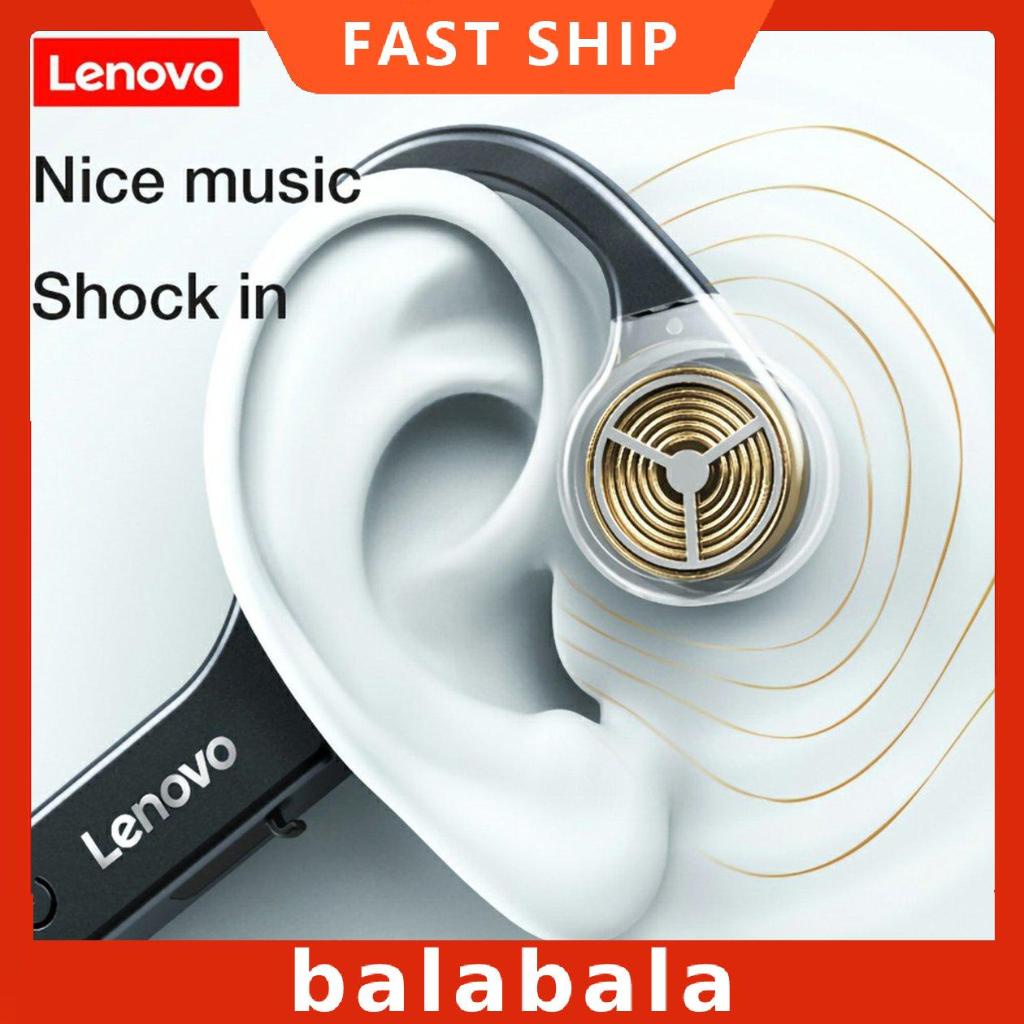 [BL]lenovo X4 Bone Conduction Earphone Sport Running Waterproof Wireless Headphone