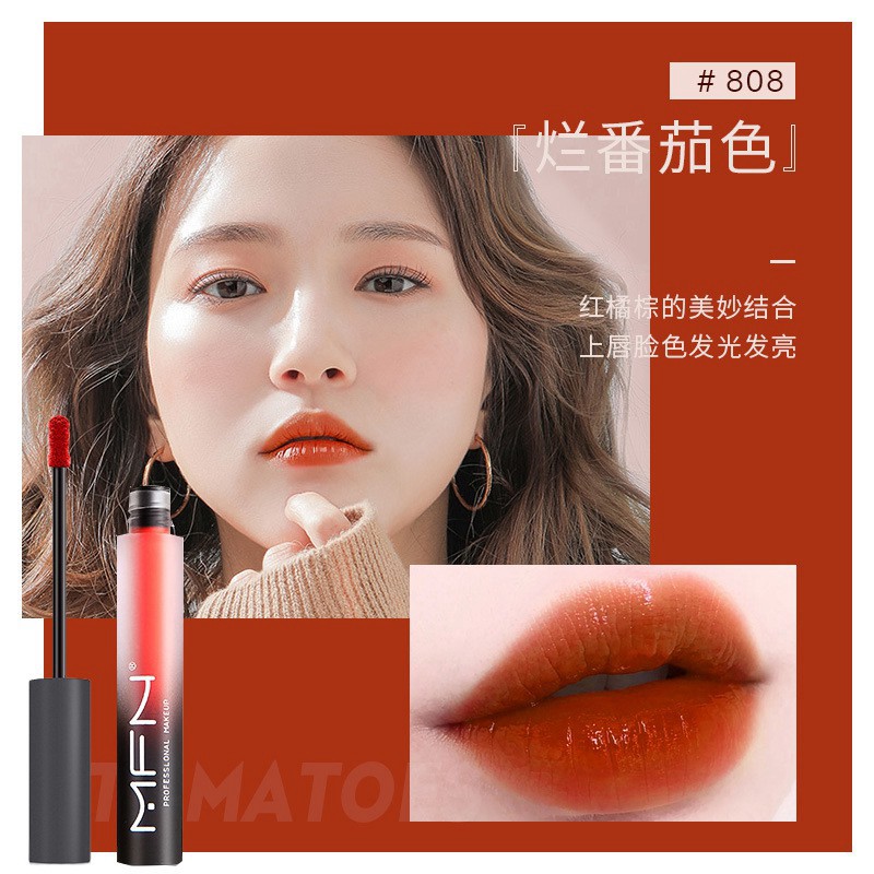 tuan065 [Hàng mới về] Son môi MFN hiệu ứng bóng lì thời trang lâu trôi và chống thấm nước dành cho nữ tuan065 | BigBuy360 - bigbuy360.vn