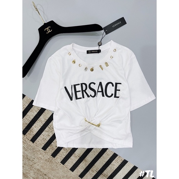 Áo thun crotop versace siêu cấp kèm kim băng