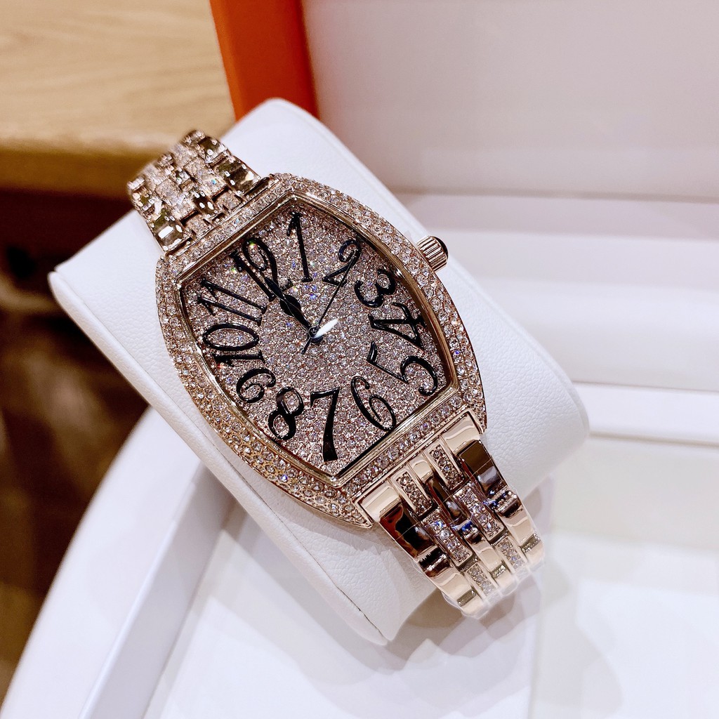 Đồng Hồ Nữ Davena 61056 34mm Rose Gold - Chính Hãng