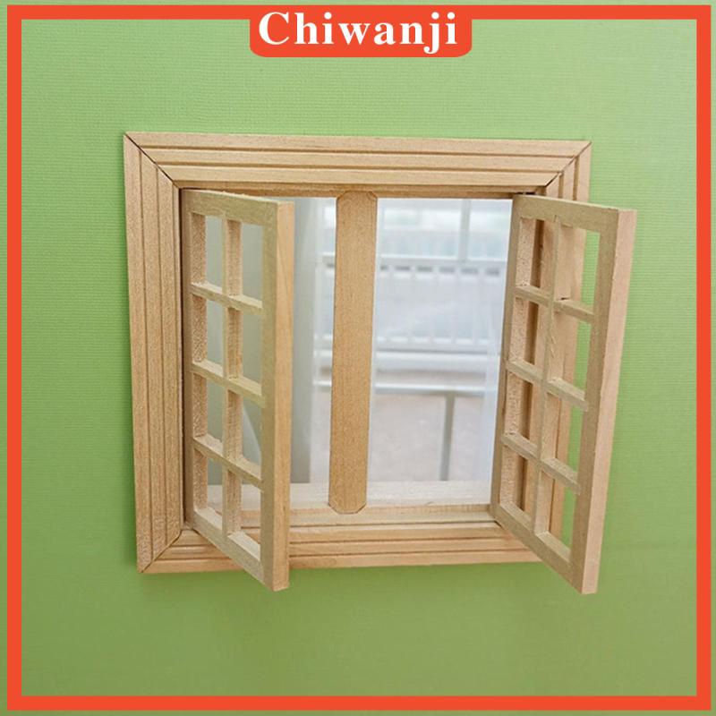 Cửa Sổ 16 Tấm Mini 1 / 12 Độc Đáo Trang Trí Nhà Búp Bê
