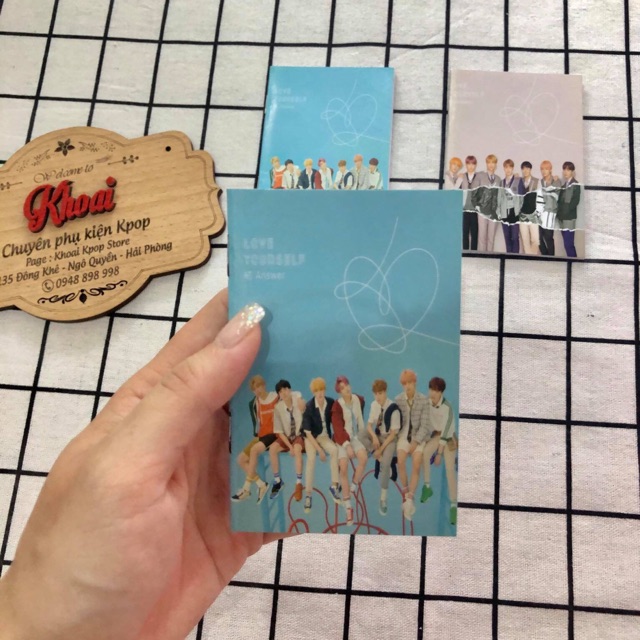Sổ tay mini BTS