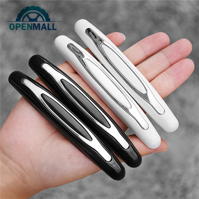 Set 4 gờ dán phản quang báo hiệu an toàn chống va chạm cho xe hơi