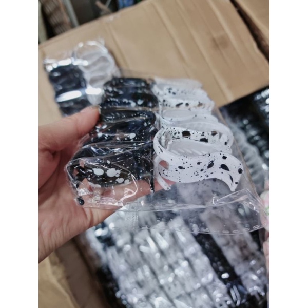 Kẹp tóc càng cua 3r,5r họa tiết bò sữa phong cách hàn quốc