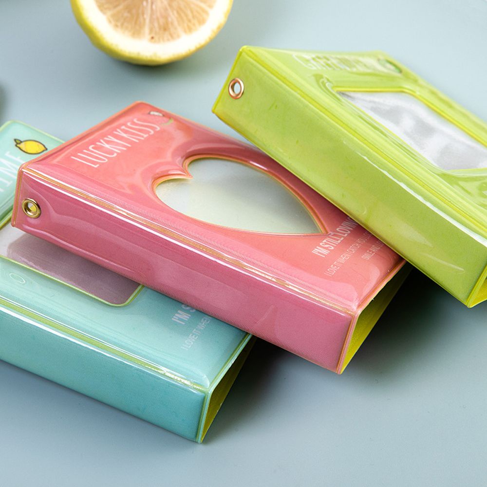 Album đựng ảnh mini bằng PVC 3 inch nhiều màu sắc