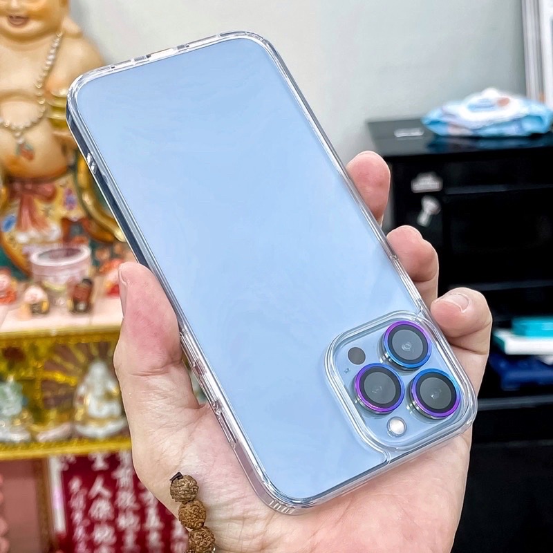 Ốp lưng Benk trong chống va đập viền silicon dẻo cho iP 13 Pro max/13 Pro/ip 1