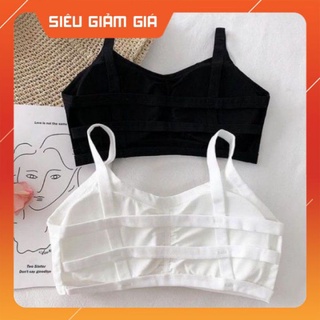Áo lót học sinh nữ cotton 3 dây_ có mút ngực